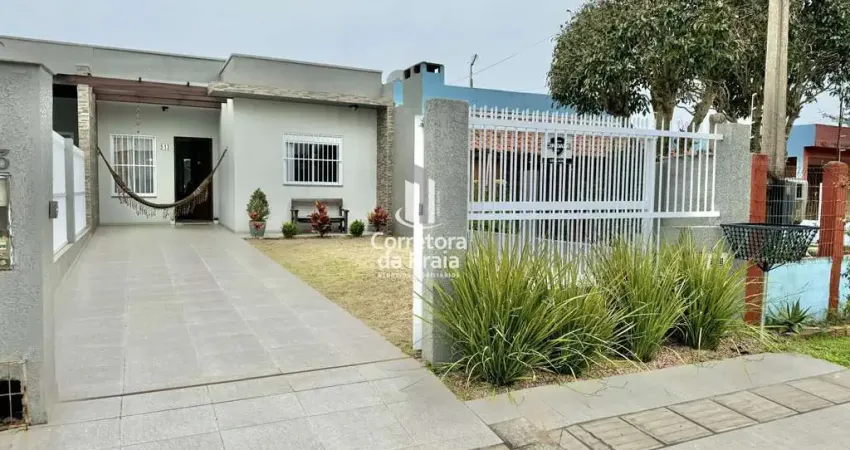 Casa para Venda em Tramandaí, Zona Nova, 2 dormitórios, 1 suíte, 2 banheiros, 1 vaga