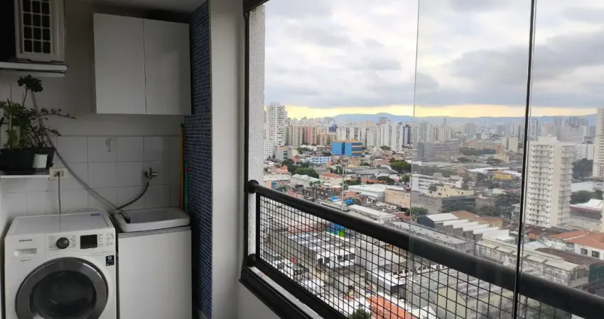 Cambuci ótimo apto semi mobiliado com ar condicionado 37m² sala, cozinha, 01d 01 vaga