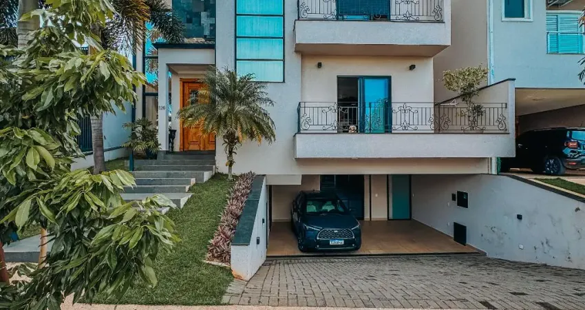 MARAVILHOSO SOBRADO COM 3 SUITES E COMPLETO PRA VENDA E LOCAÇÃO NO CONDOMINIO AMSTALDEN  INDAIATUBA
