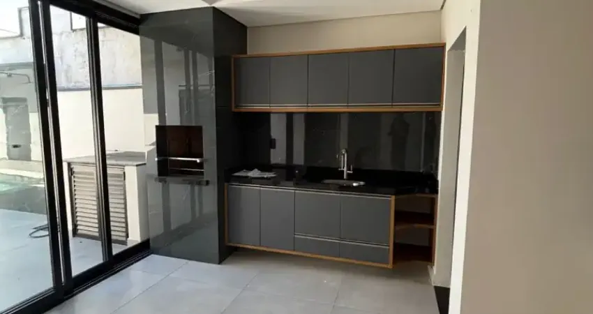 Casa térrea com 3 suites e piscina para locação no condomínio residencial milano indaiatuba-sp