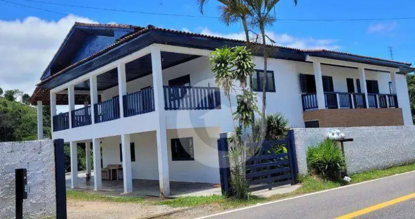 Chácara com 4 dormitórios para alugar, 10000 m² por R$ 15.000,00/mês - Rio Claro - Paraibuna/SP