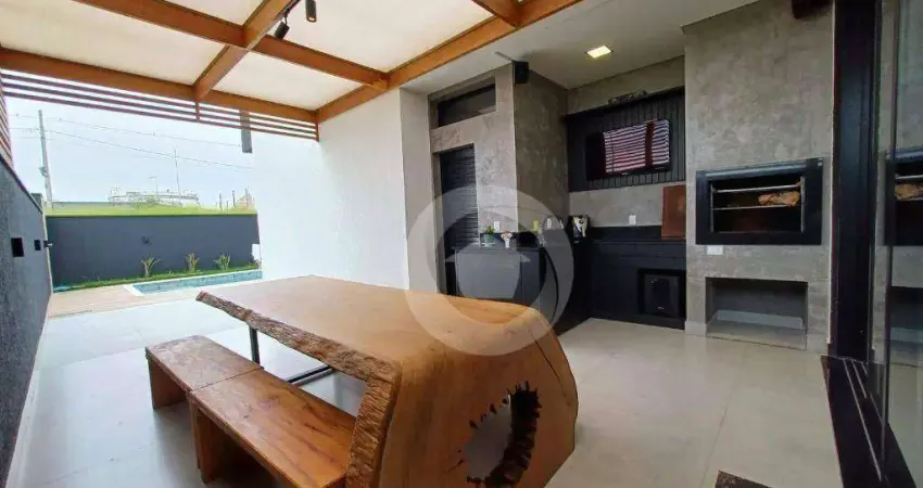 Casa com 3 dormitórios, 180 m² - venda por R$ 1.390.000,00 ou aluguel por R$ 8.350,00/mês - Residencial Santa Monica - Caçapava/SP