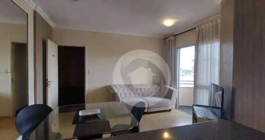 Apartamento mobiliado com 2 dormitórios para alugar, 54 m² por R$ 3.740/mês - Jardim Aquarius - São José dos Campos/SP
