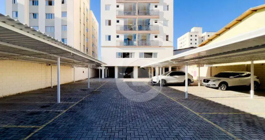 Apartamento com 2 dormitórios com suíte e varanda gourmet para alugar, 52 m² por R$ 2.852/mês - Jardim das Indústrias - São José dos Campos/SP