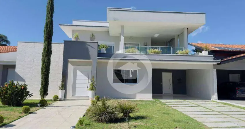 Casa com 4 dormitórios, 380 m² - venda por r$ 3.000.000,00 ou aluguel por r$ 19.080,00/mês - conjunto residencial esplanada do sol - são josé dos campos/sp