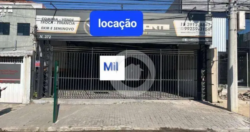 Galpão para alugar, 300 m² por r$ 7.371/mês - vila industrial - são josé dos campos/sp
