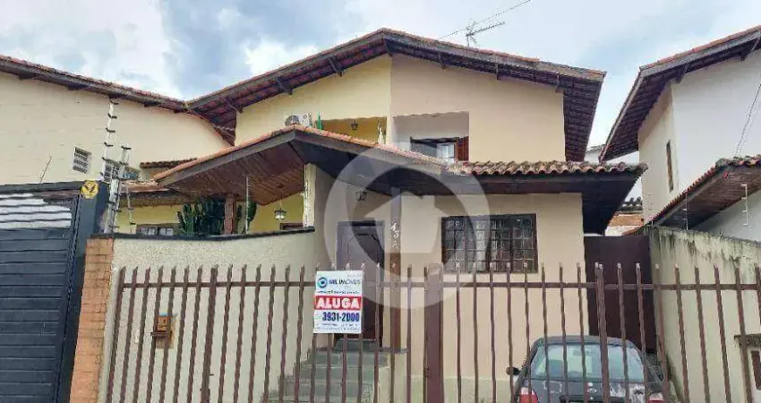 Casa assobradada com 3 dormitórios , sendo 1 suíte com closet para alugar, 95 m² por r$ 4.200/mês - jardim das indústrias - são josé dos campos/sp