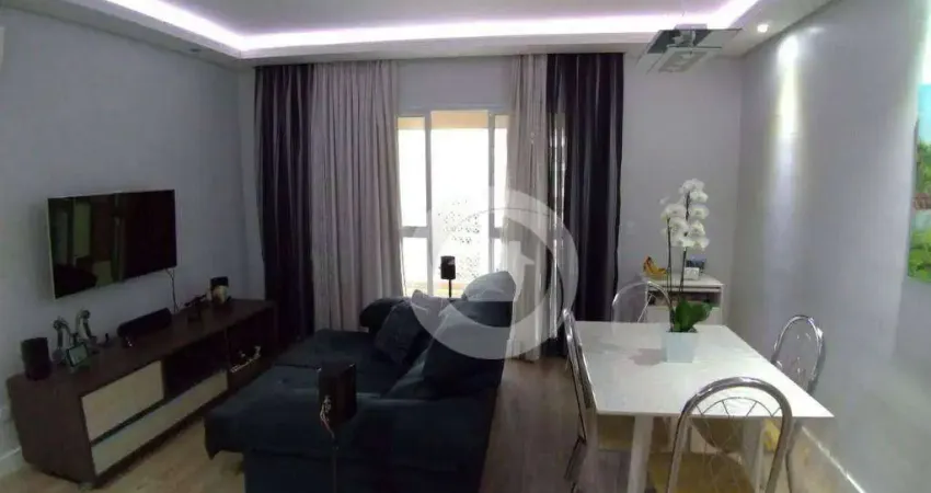 Apartamento com 2 dormitórios para alugar, 75 m² por r$ 4.644,26/mês - jardim das indústrias - são josé dos campos/sp