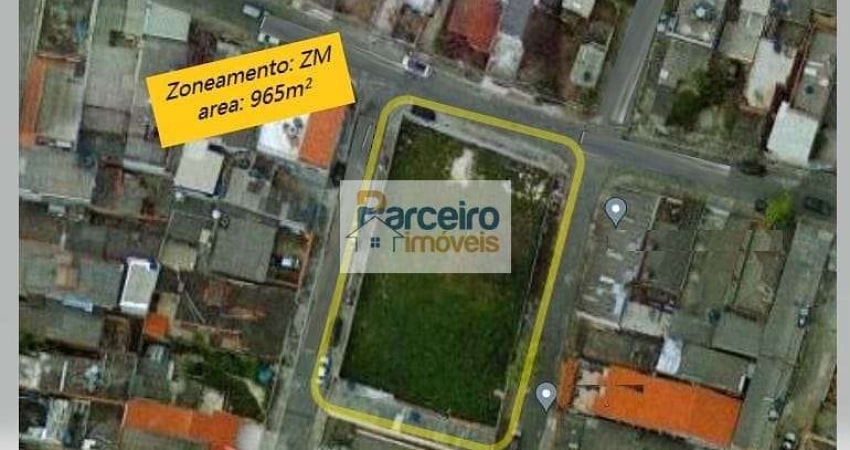 Terreno à venda, 950 m² por R$ 1.158.000,00 - Vila Nova Curuçá - São Paulo/SP