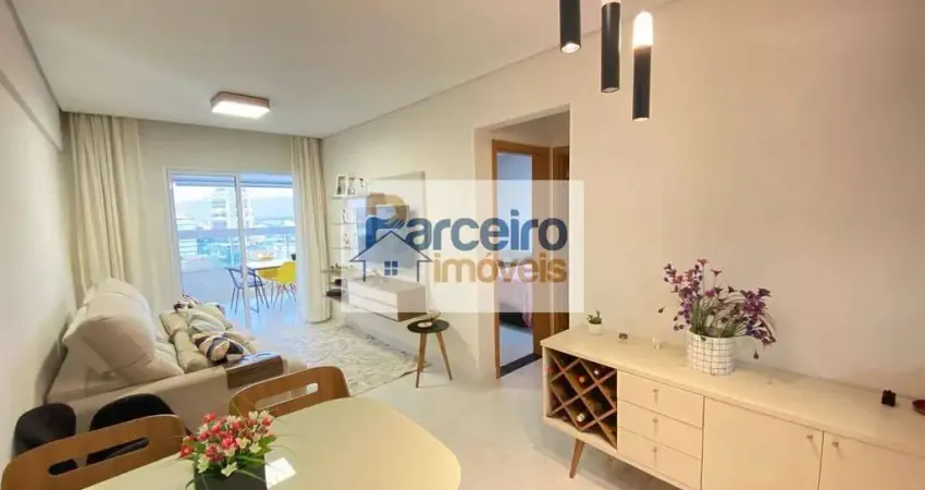 Apartamento com varanda, 2 suites e 2 vagas à venda, caiçara, praia grande, sp