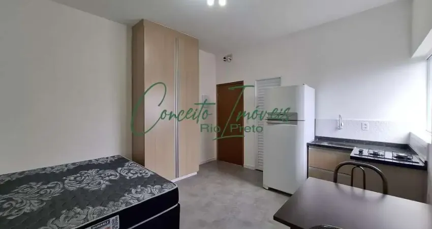 Kitnet nova e mobiliada para locação  parque industrial | são josé do rio preto/sp