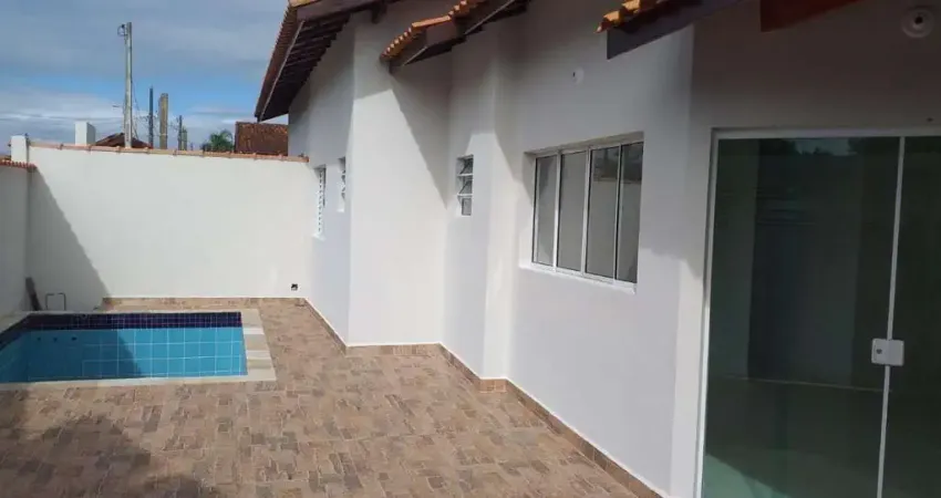 Casa para venda em itanhaém, tupy, 3 dormitórios, 1 suíte, 1 banheiro, 1 vaga