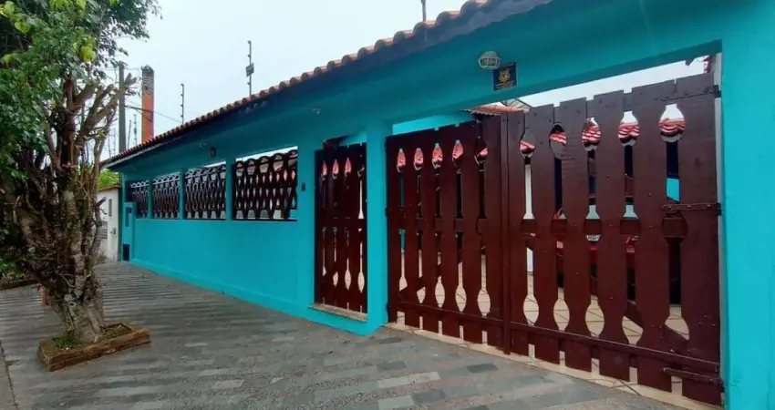 Casa para venda em itanhaém, jardim lindomar, 3 dormitórios, 1 suíte, 1 banheiro, 2 vagas