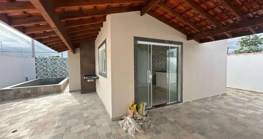 Casa para venda em itanhaém, jamaica, 2 dormitórios, 1 suíte, 1 banheiro, 3 vagas