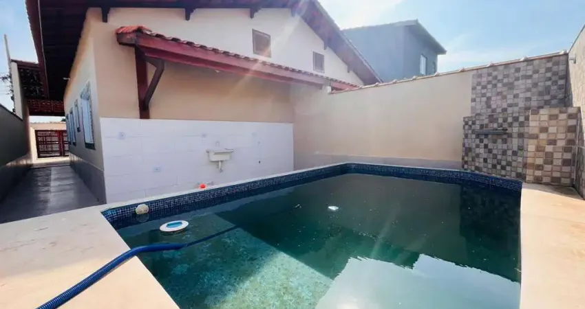 Casa para venda em itanhaém, magalhães, 2 dormitórios, 1 suíte, 1 banheiro, 2 vagas