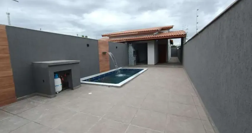 Casa para venda em itanhaém, bopiranga, 2 dormitórios, 1 suíte, 1 banheiro, 2 vagas