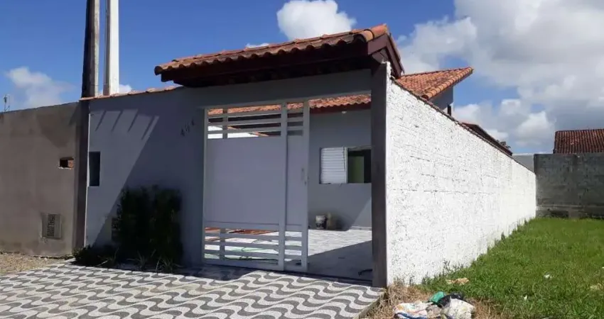 Casa para venda em itanhaém, 2 dormitórios, 1 suíte, 1 banheiro, 1 vaga