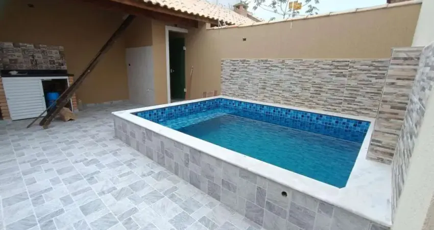 Casa para venda em itanhaém, cibratel 2, 2 dormitórios, 1 suíte, 1 banheiro, 2 vagas