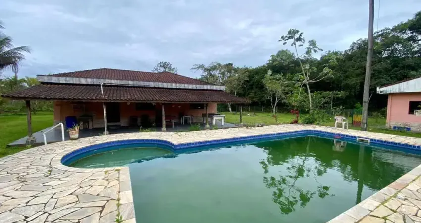 Chácara para venda em itanhaém, chácara lucel, 5 dormitórios, 1 suíte, 2 banheiros, 10 vagas