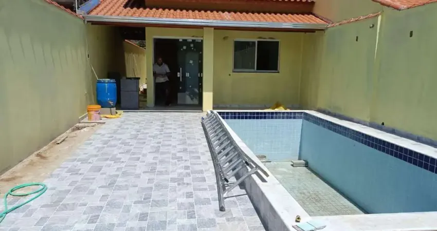 Casa para venda em itanhaém, 2 dormitórios, 1 banheiro, 5 vagas