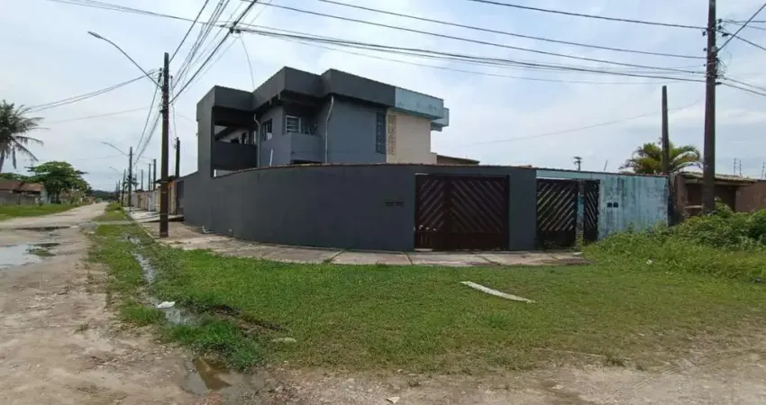 Casa sobreposta para venda em itanhaém, jardim jamaica, 2 dormitórios, 1 banheiro, 2 vagas