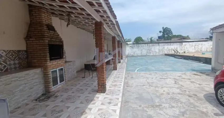 Casa para venda em itanhaém, balneário gaivota, 4 dormitórios, 1 suíte, 1 banheiro, 10 vagas