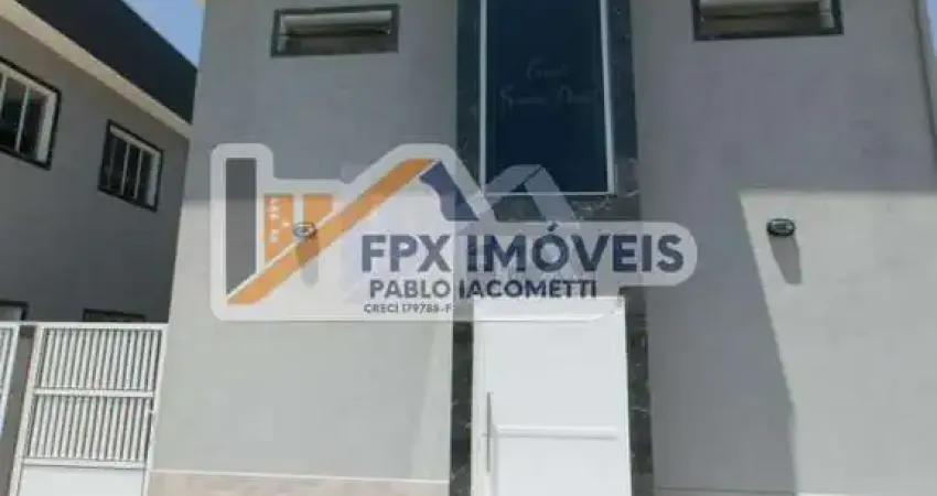 Casa sobreposta para venda em itanhaém, tropical, 2 dormitórios, 1 banheiro, 1 vaga