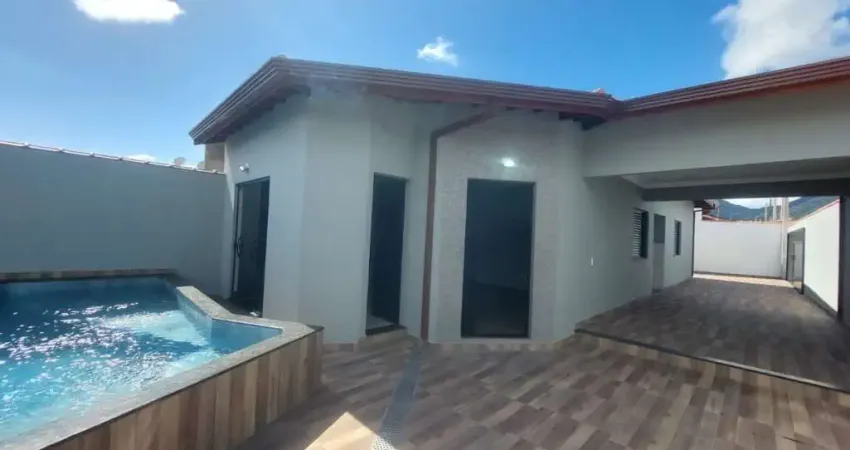 Casa para Venda em Itanhaém, Gaivotas, 3 dormitórios, 1 suíte, 2 banheiros, 3 vagas
