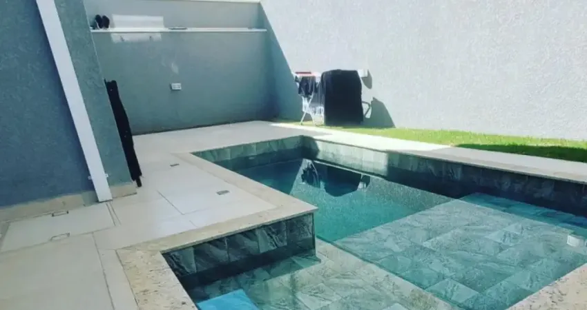 Excelente casa no condominio new ville 4 Dormitórios Piscina