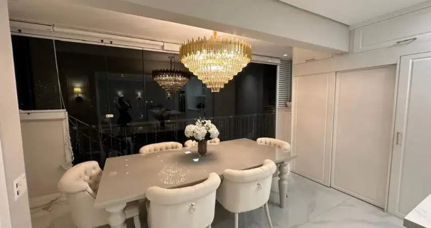 Park athene 110m2 3 dorms 3 vagas mobiliado lindo apartamento