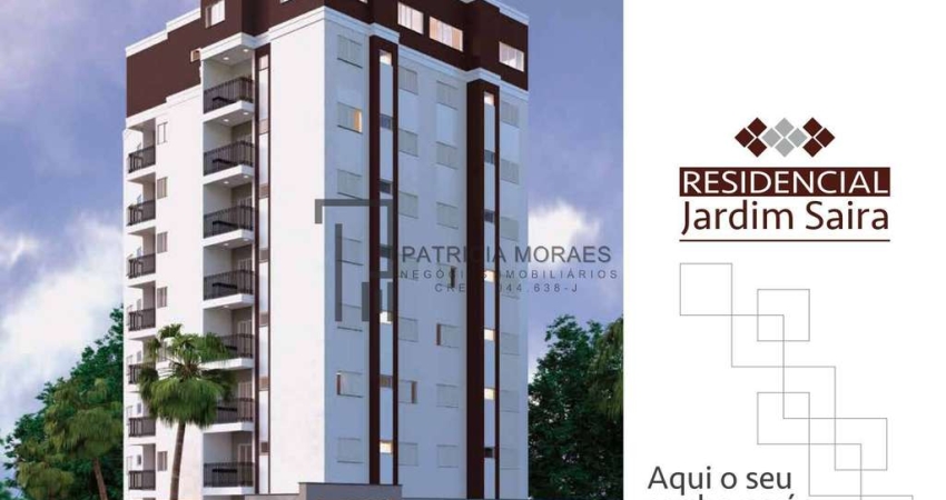 Apartamentos prontos de 43,43 m², 1 dormit. no Jardim Saira