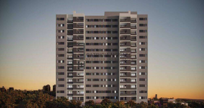Apartamentos de 1 dormitório, Planta  de 45,41 m² até 67,45 Gran Campolim