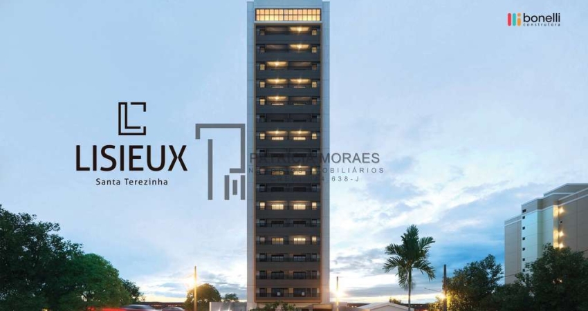 LISIEUX: Aptos 77 m², 2 suítes, 2 vagas, no melhor da Sta. Teresinha