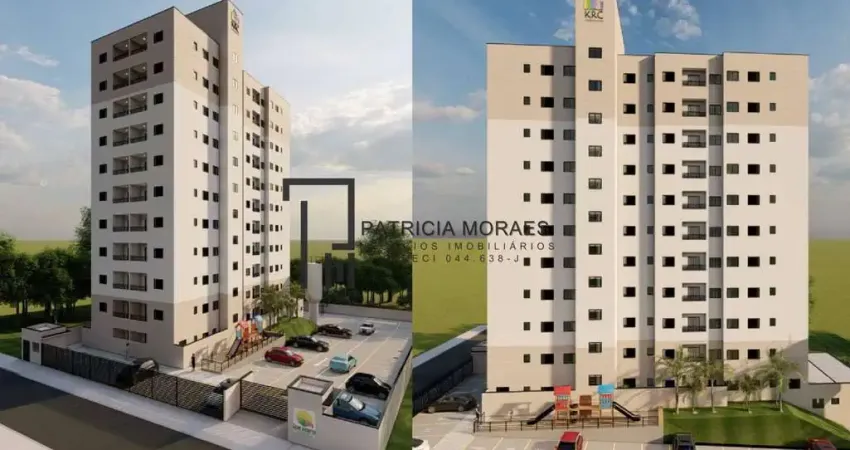 Gran reserva: apto de 45m² ou 50m², 2 dormit. 1 vaga, quintais do imperador