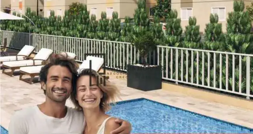 Residencial são paulo mod. 2: apartamento 46,43m², 2 dormit. jd. califórnia