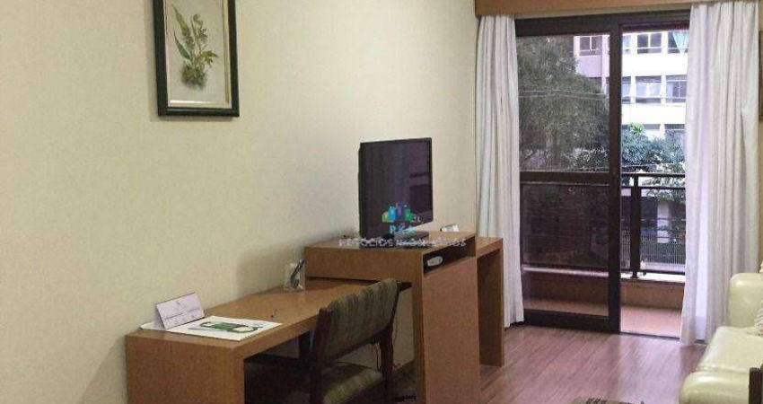 Apartamento com 1 dormitório para alugar, 45 m² por R$ 5.100,00/mês - Jardim Paulista - São Paulo/SP