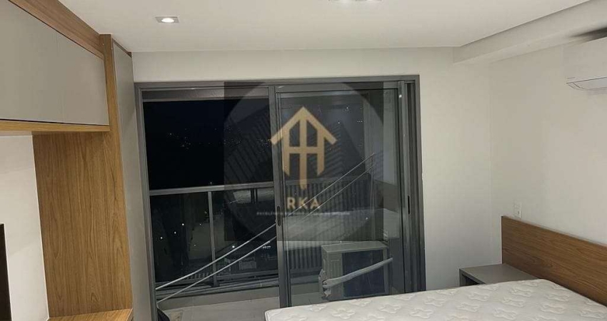 Apartamento com 1 dormitório para alugar, 25 m² por R$ 3.510,00/mês - Santo Amaro - São Paulo/SP