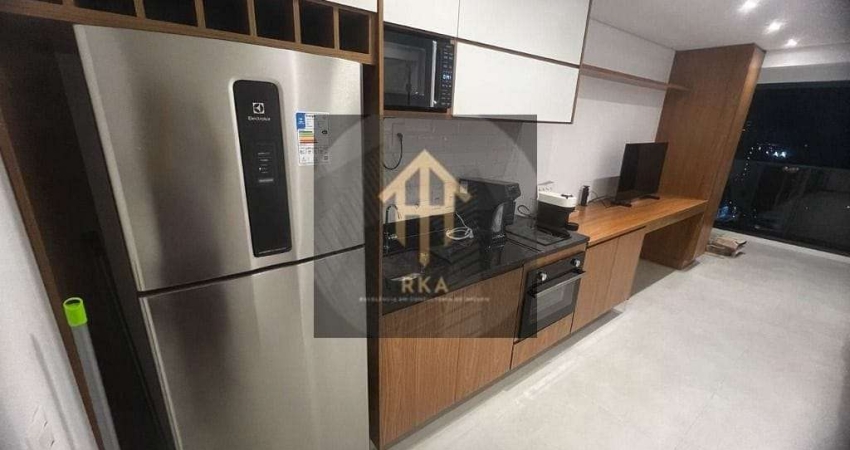 Apartamento com 1 dormitório para alugar, 28 m² por R$ 4.135,00/mês - Pompeia - São Paulo/SP