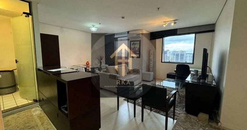 Apartamento para alugar, 74 m² por R$ 10.055,00/mês - Itaim Bibi - São Paulo/SP