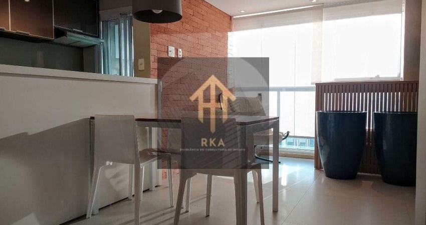 Apartamento para alugar, 68 m² por R$ 8.851,10/mês - Brooklin - São Paulo/SP