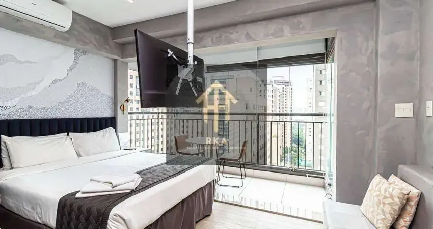 Studio com 1 dormitório à venda, 25 m² por r$ 537.000,00- moema - são paulo/sp