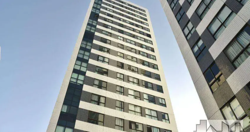 Apartamento com 2 dormitórios para alugar, 32 m² por R$ 4.600,00/mês - Parnamirim - Recife/PE