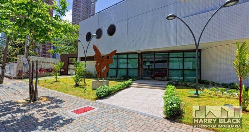 Flat com 1 dormitório para alugar, 27 m² por R$ 3.400/mês - Boa Viagem - Recife/PE