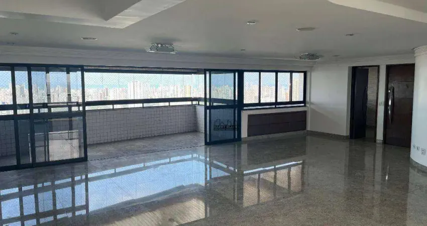 Apartamento à venda, 200 m² por r$ 2.700.000,00 - casa forte - recife/pe