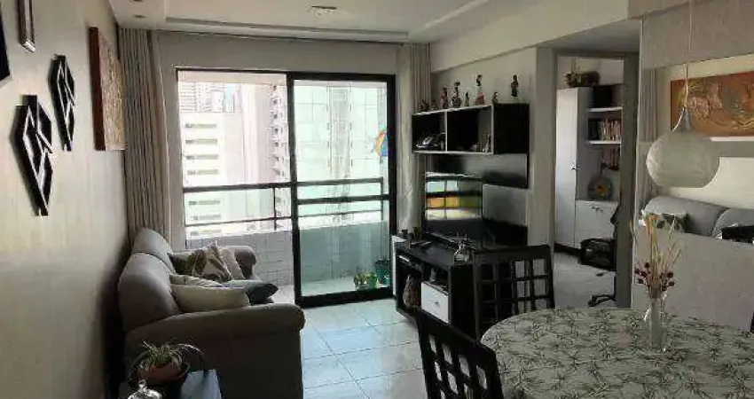 Torre | Edf. Praça das Peônias: 2 Quartos (1 Suíte) com Piscina e Lazer