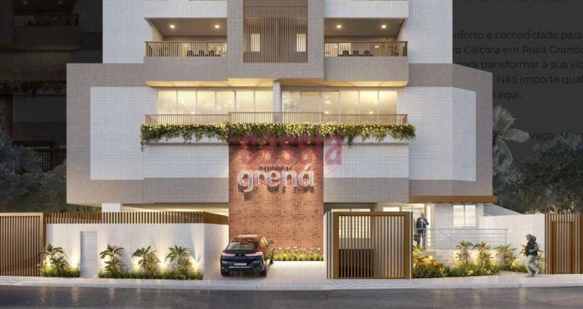 Apartamento com 1 quarto, Caiçara, Praia Grande - R$ 399 mil, Cod: 5141