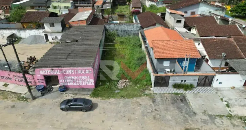 Ótimo terreno aterrado no bairro Tupy na cidade de Itanhaém/SP.