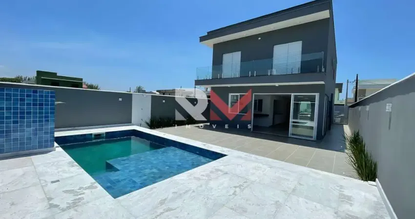 Casa moderna de alto padrão no Condomínio Belize - em Itanhaém/SP.