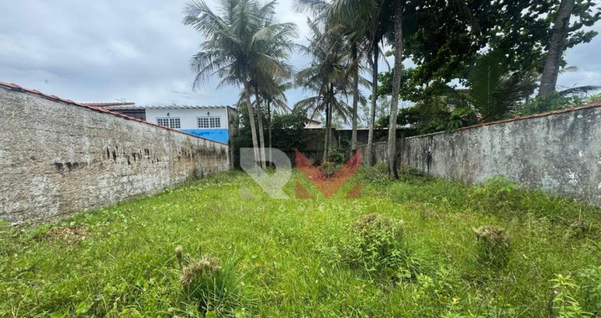 Terrenos para casas isoladas murados e aterrados apenas 100 metros da praia no bairro Bopiranga em Itanhaém/SP