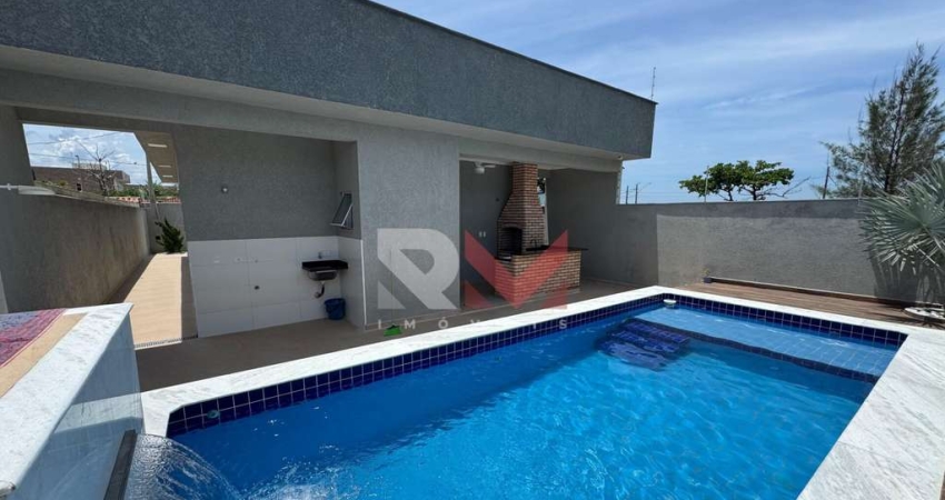 Casa nova com piscina e modernidade no bairro Santa Julia na cidade de Itanhaém/SP